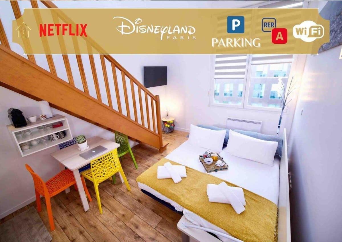 Appart'Hotel Disneyland Dream Close & Safe Монтеврен Экстерьер фото